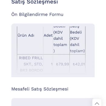 Siparişimdeki Ürün Eksikliği Ve Bilgilendirme Sorunu