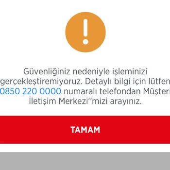 Ziraat Mobil Ve İnternet Bankacılığında İşlem Blokesi Çilesi