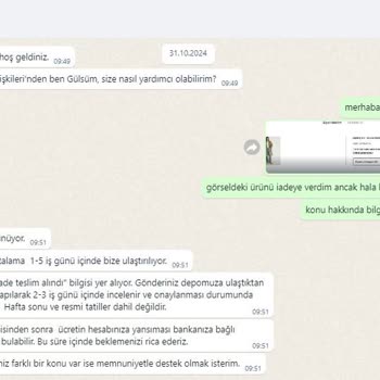 Mavi'den İade Sürecinde Yaşanan Sorunlar