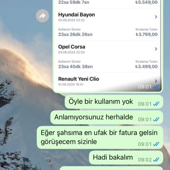 Yanlış Araç Hasar İddiası Ve Haksız Ücret Kesintisi
