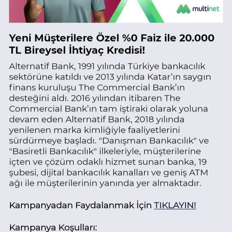 Aldatıcı Banka Ve Asılsız Reklam Sorunu