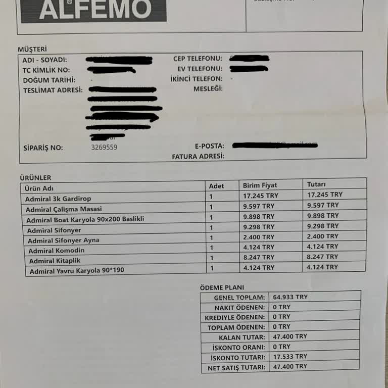 Alfemo'dan Genç Odası Takımı Teslimatında Gecikme