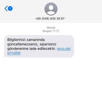05488352887 Şikayeti