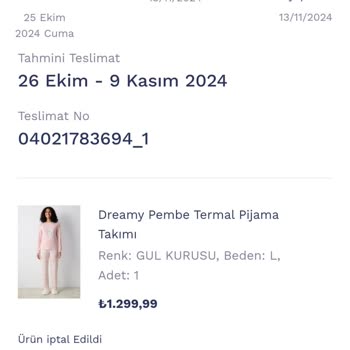 Penti'de Güven Sarsan Sipariş Sorunu