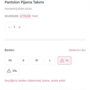 Penti'de Güven Sarsan Sipariş Sorunu
