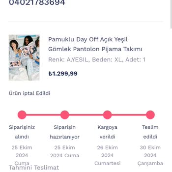 Penti'de Güven Sarsan Sipariş Sorunu