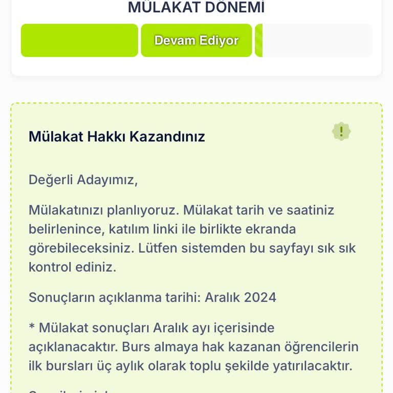 Türk Eğitim Vakfı Görüşme Yapılmadan Teknik Değerlendirme Sorunu