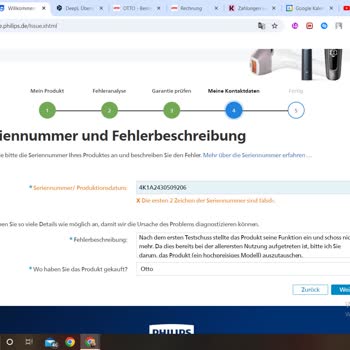 PHILIPS und das nicht funktionierende Lumea-Gerät mit Rücksendungsproblem