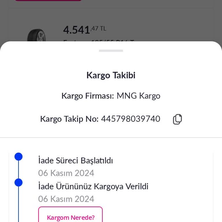 Kargo İadesinde Yasaklı Ürün Karmaşası