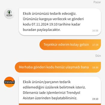 Eksik Gönderilen Ürün Ve Çözüm Sürecindeki Sorunlar