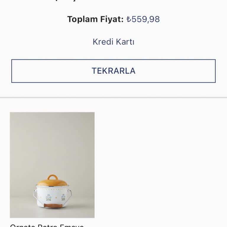 Sipariş İadesi Ve Fiyat Artışı Sorunu