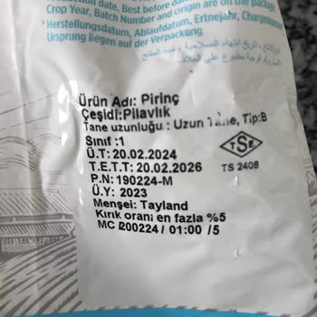 Güvenilir Marka, Kurtlu Pirinç Şoku!