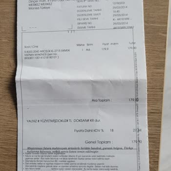 Arçelik Ekmek Makinesi Yedek Parça Sorunu