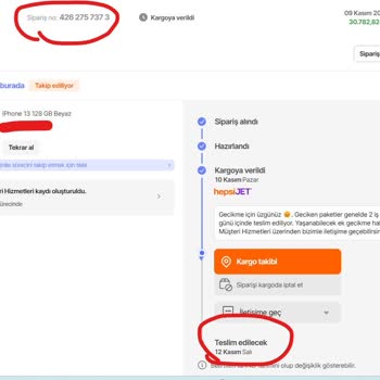 Teslim Edilmeyen Kargo Mağduriyeti
