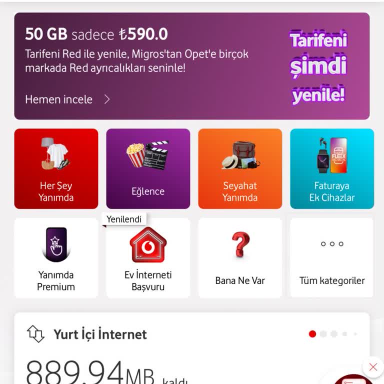 Vodafone'un Sözde Ücretsiz Paketleri Yetersiz