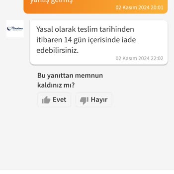 Yanlış Parçalar Ve İade Sorunu İle Mağduriyet