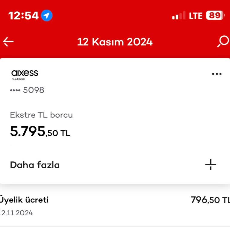 Akbank Axess Kart Üyelik Ücretinin İadesi Talebi!
