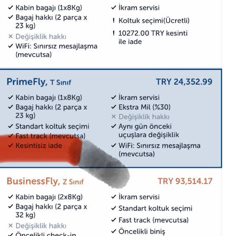 THY'nin Prime Fly Bilet İptalinde Eksik İade Sorunu