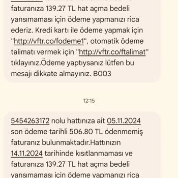 Fatura Yanlışlığı Ve Haksız Hat Açma Bedeli Sorunu