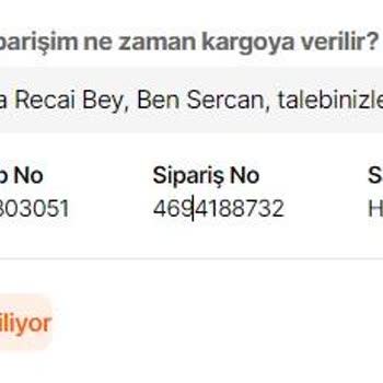 Teslimat Süresi Aşıldı, Bilgi Yok!