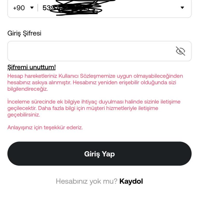 Okx TR Hesabımın Askıya Alınması Ve Destek Sorunları
