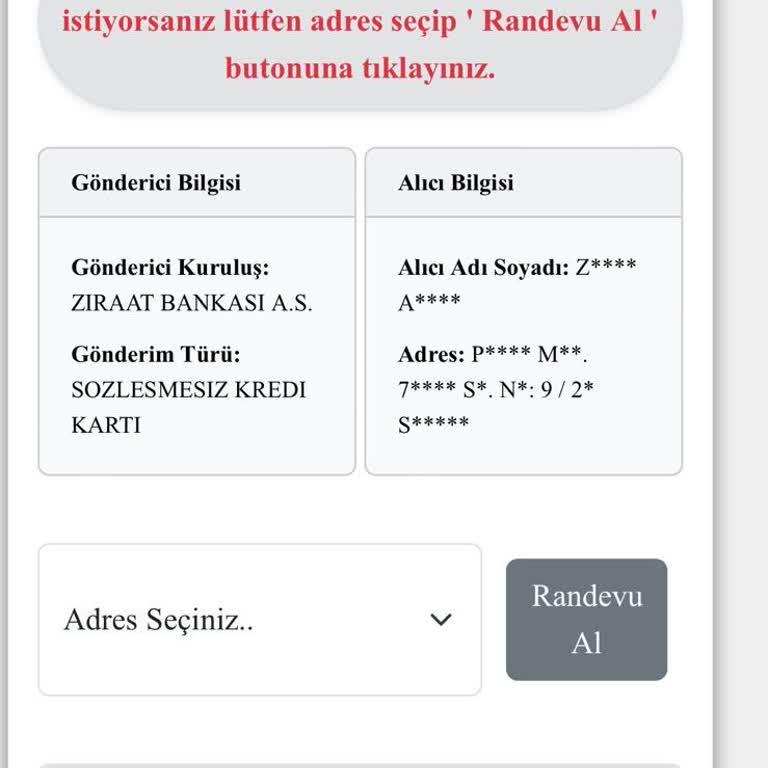 Adresime Gelinmeyen Kargo Ve Yanıltıcı Bilgilendirme