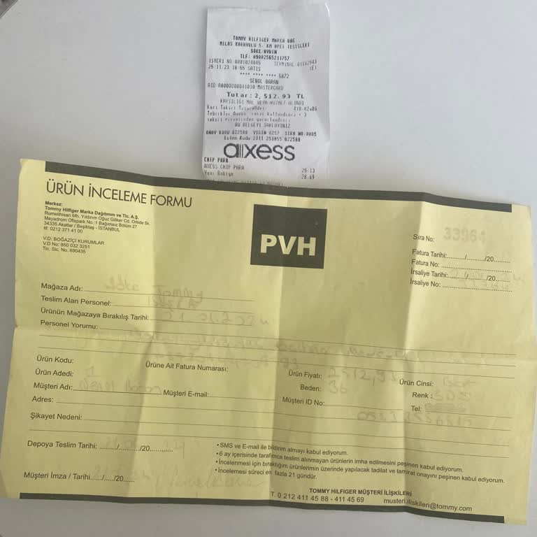 Tommy Hilfiger Mağazasında İade Çilesi: Yetersiz İletişim Ve İlgisizlik