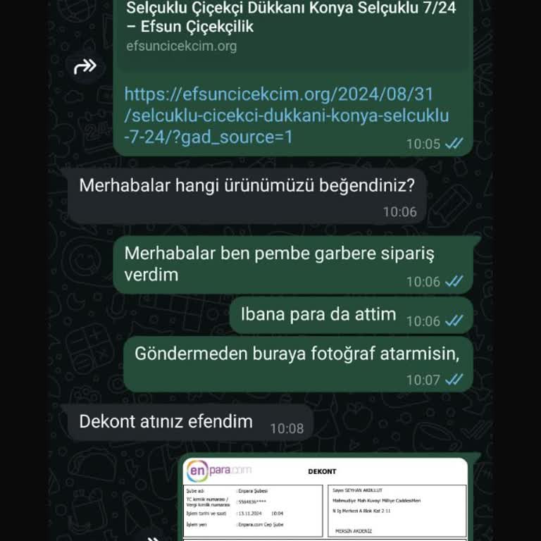 Çiçek Siparişimde Yaşadığım Sorunlar