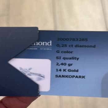 Blue Diamond Pırlanta Yüzüğün Gramajı Ve Yanlış Bilgilendirme Mağduriyeti