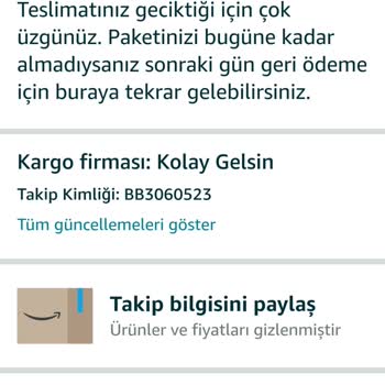 Amazon'dan Alınan Kahve Makinesi Gönderilmiyor