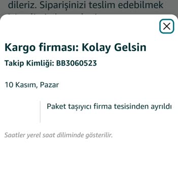 Amazon'dan Alınan Kahve Makinesi Gönderilmiyor