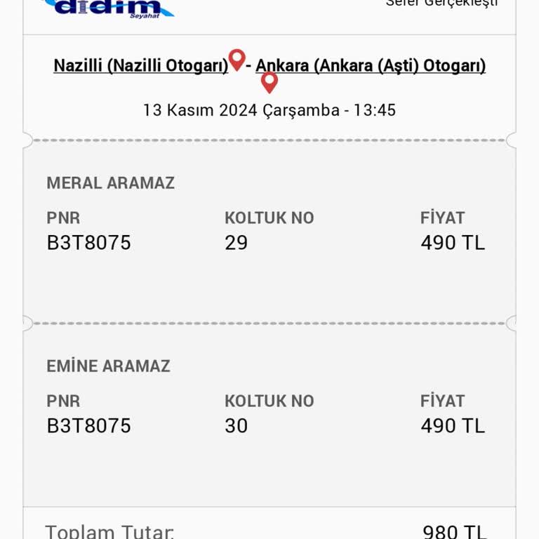 Otobüs Yolculuğunda Yaşanan Sorunlar Ve Hayal Kırıklığı