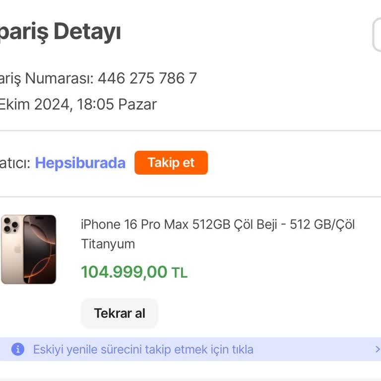 Hepsiburada'nın Eskiyi Yenile Kampanyasında Teslimat Sorunu