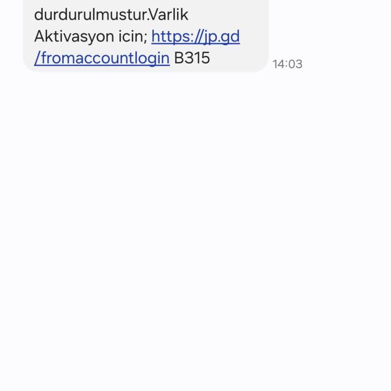 Bilinmeyen Hesap Ve Mesajın Gizemi