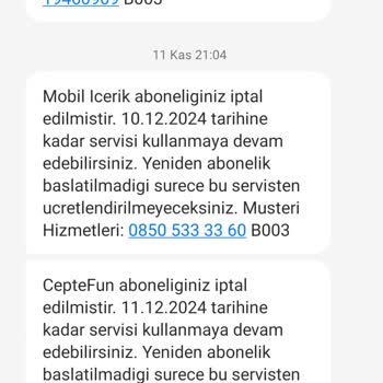 İzinsiz Abonelikler Ve Mesaj Yağmuru