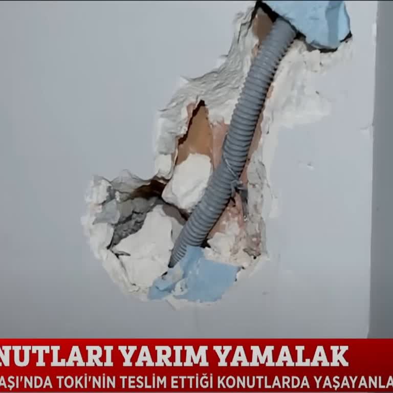 Arsaş Yapı Tarafından Yapılan TOKİ Konutlarında Elektrik Ve Su Tesisatları Problemli!