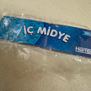 Temizlenmemiş Midyelerle Karşılaştım