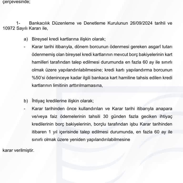Kredi Kartı Yapılandırma Sorunu Ve Yanlış Bilgilendirme