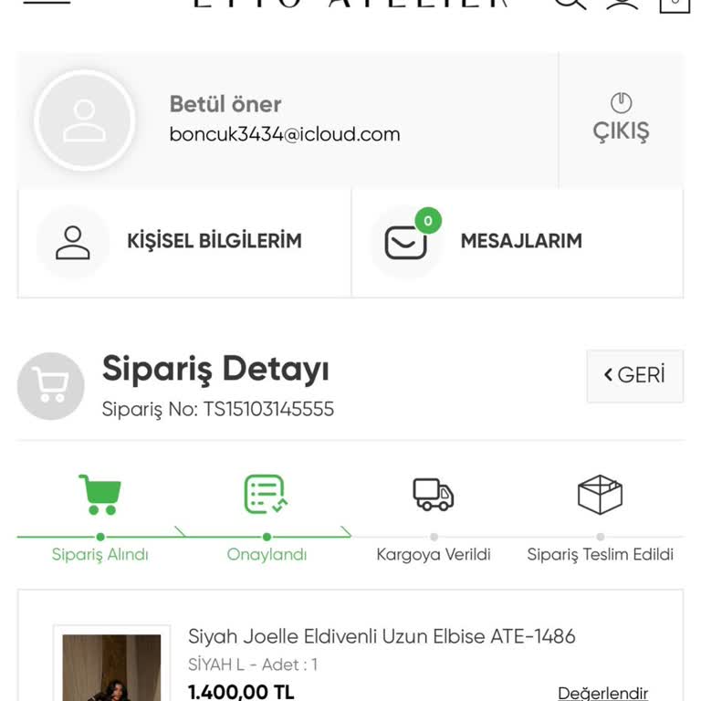 Kargo Ücreti Ve İade Sorunu: Siparişin Teslim Edilmemesi
