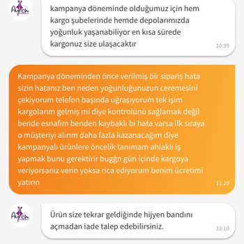 Yanlış Ürün Ve İlgisiz Müşteri Hizmeti