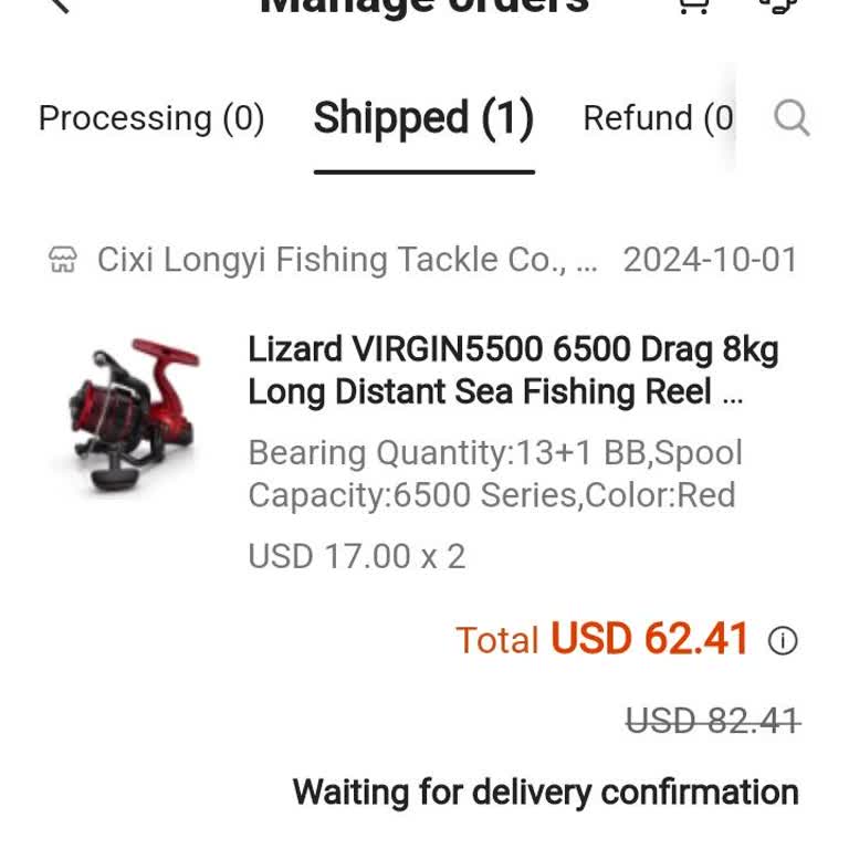 FedEx and Customs Charge Tax on a 34 USD Fishing Reel Without Notice
