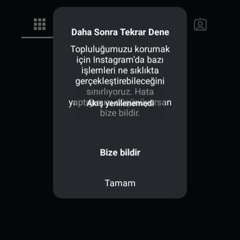Instagram Hesabımın Erişimi Engellendi