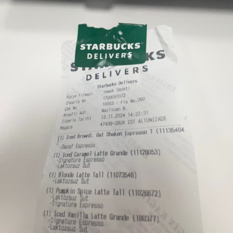 Eksik Kahve Siparişi Ve İade Sorunu