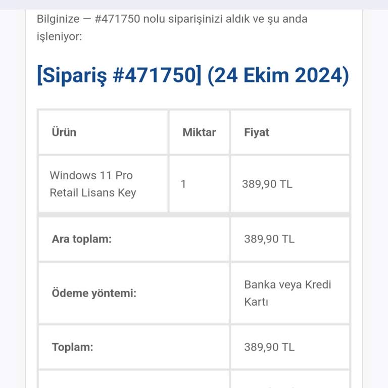 Yanlış Lisans Türü Ve Yavaş Müşteri Hizmeti