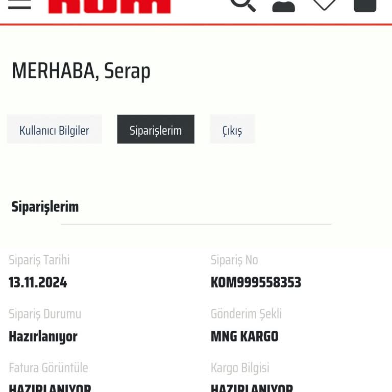Sipariş İptali İçin Ulaşılamaz Müşteri Hizmetleri