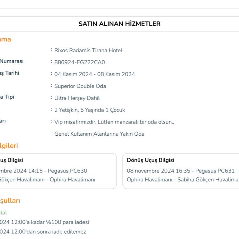 Tatil.com'dan İptal Edilen Tatil Ücreti İadesi Sorunu