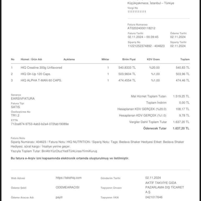 Hıq Nutrition: İletişimsizlik Ve Geciken Teslimat Sorunu