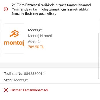 Montaj Hizmeti Kabusu: İade Sorunu