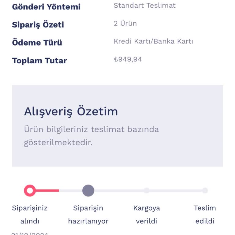 Penti Siparişinde Uzun Süreli Gecikme