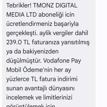 Canlı Destek Eksikliği Ve SMS Sorunu